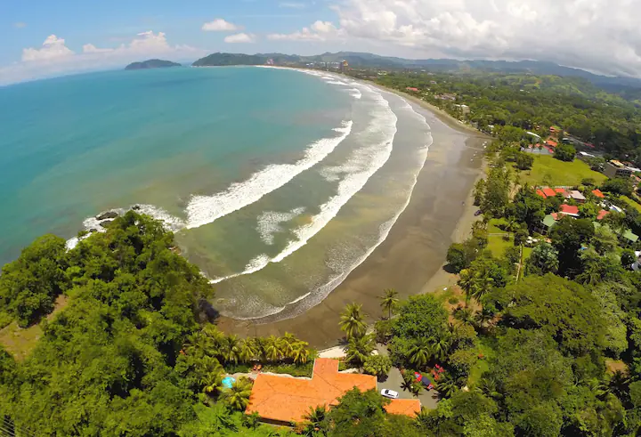Costa Rica Vacation | Photo of Jacó Beach from a Luxury Property from HomeAway Jaco